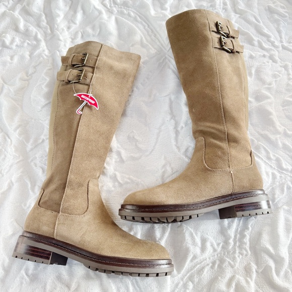 Blondo Reagan Waterproof Knee High Lug Boot Size 6.5 New - Picture 2 of 10